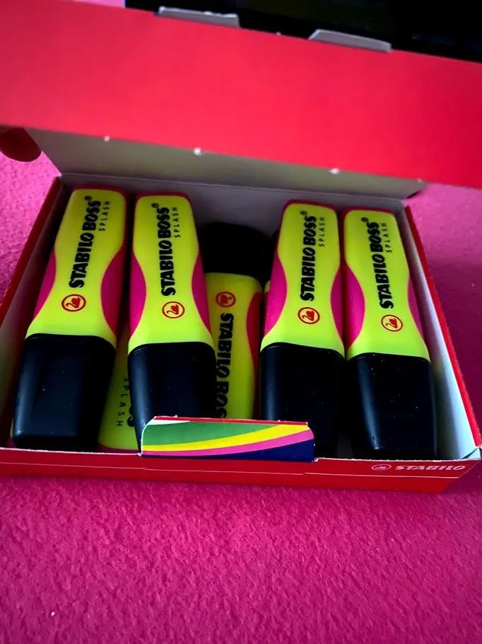 STABILO BOSS SPLASH Textmarker Keil nachfüllbar