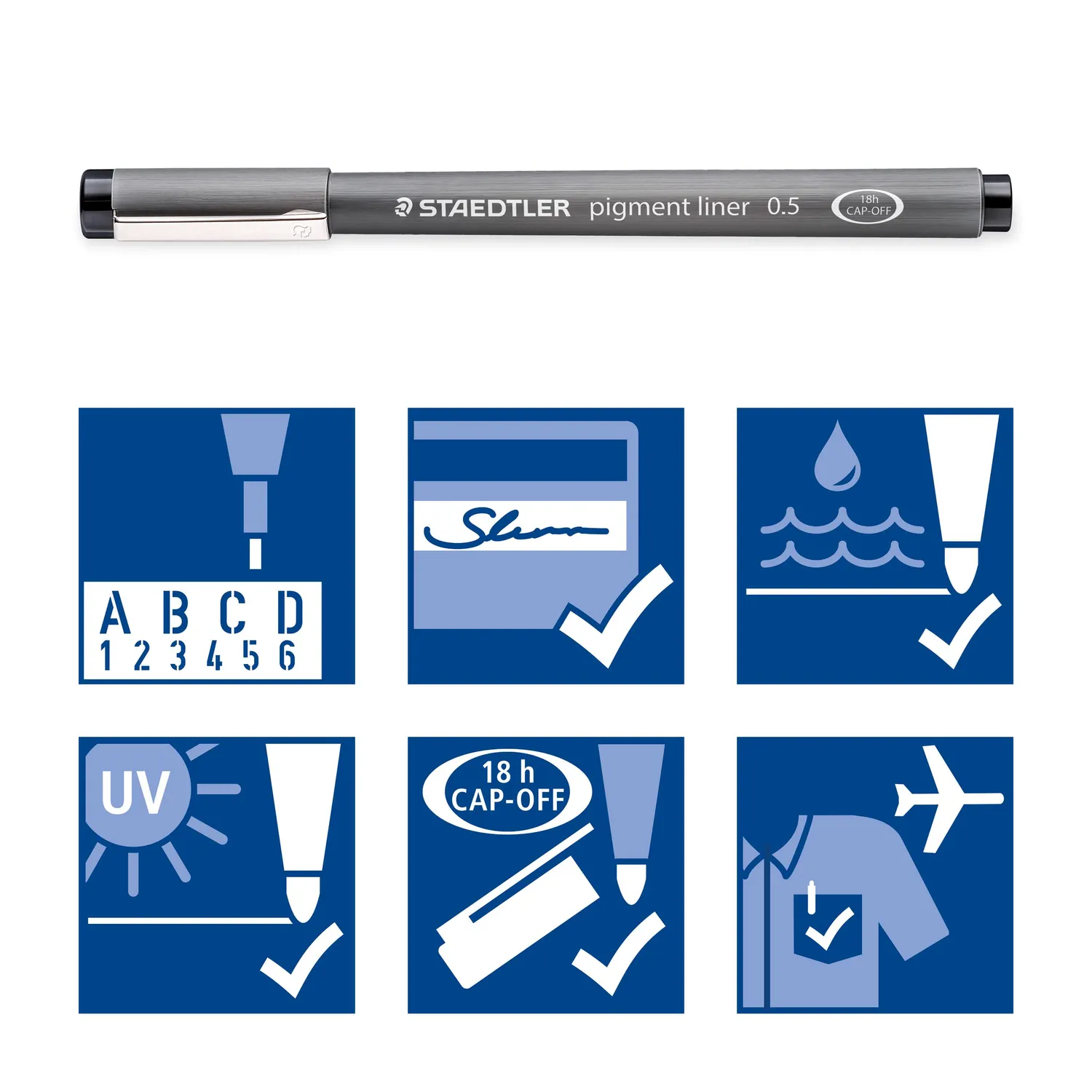 STAEDTLER Pigment Liner 308 Fineliner
