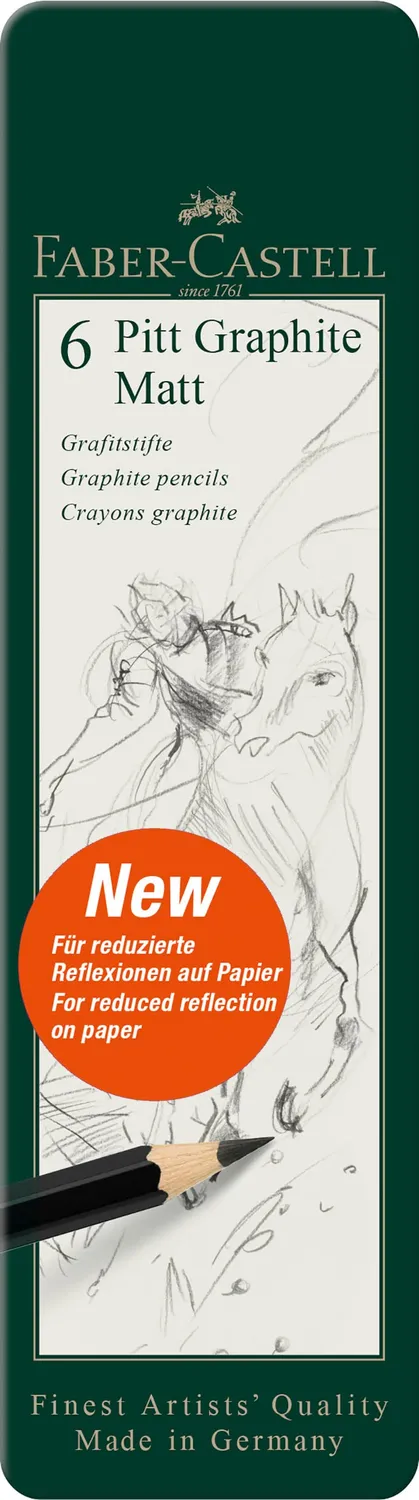 Faber-Castell Pitt Graphite Matt Bleistift-Set ultramatt
