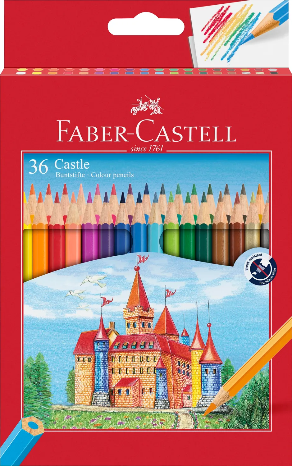 Faber-Castell Hexagonal Buntstift Metalletui