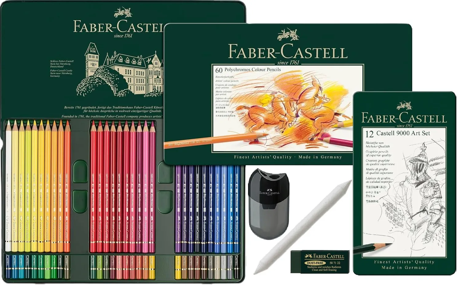 Faber-Castell Goldfaber Aqua Aquarellstift Metalletui