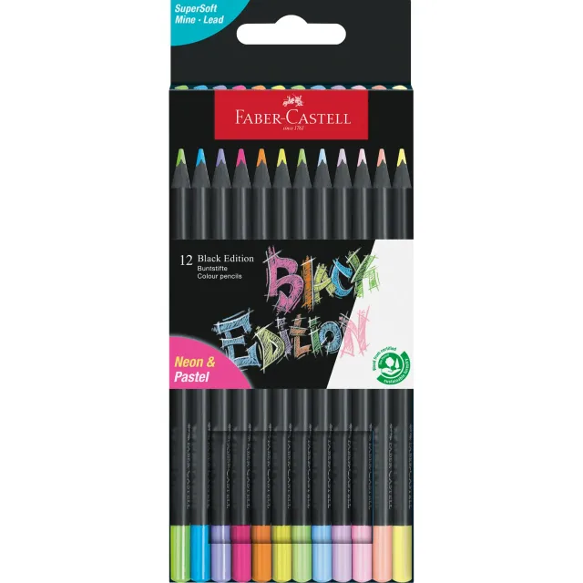 Faber-Castell Black Edition 116410 Buntstifte
