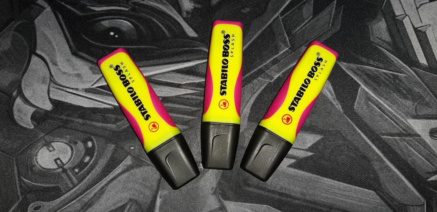 STABILO BOSS SPLASH Textmarker Keil nachfüllbar