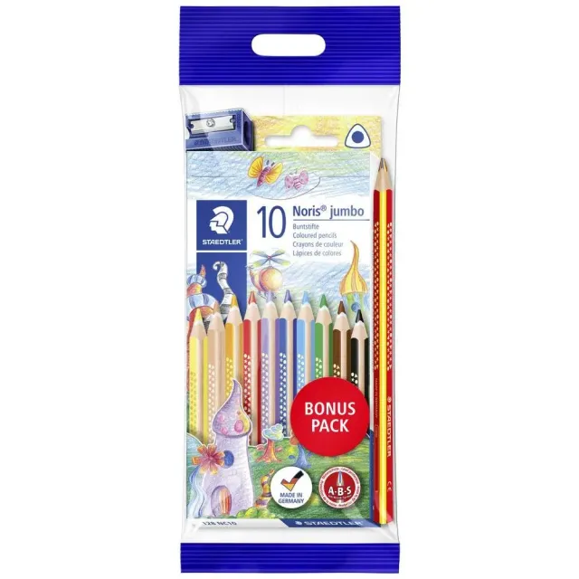 STAEDTLER Noris Jumbo 128 Buntstift Set