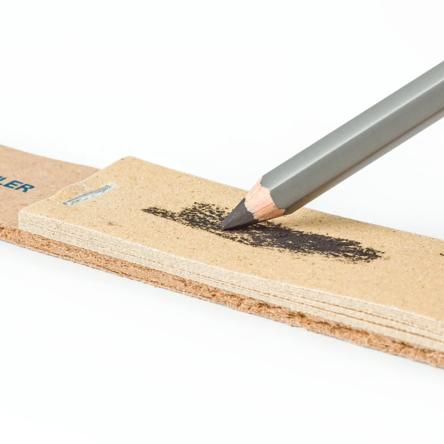 STAEDTLER 923 Sandpapier 12 Blatt fein auf Holzgriff