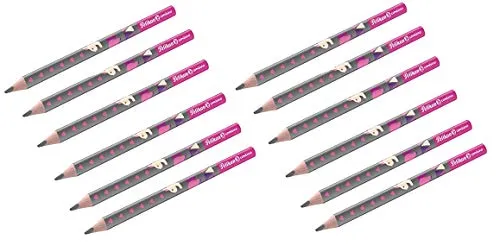 Pelikan Combino 810401 Buntstifte Pink 12er Faltschachtel