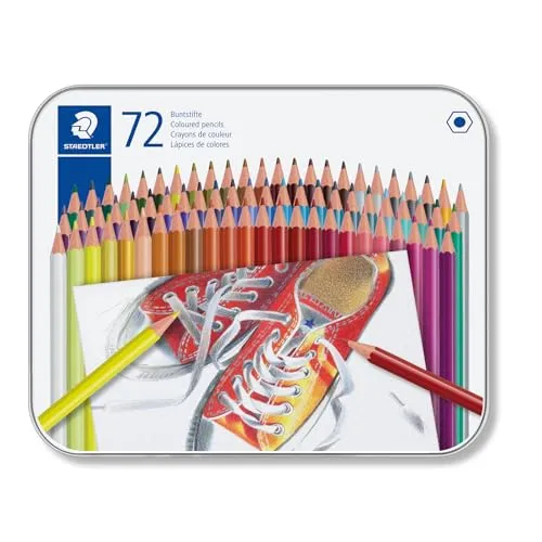 STAEDTLER 175 Buntstifte Metalletui klassisch