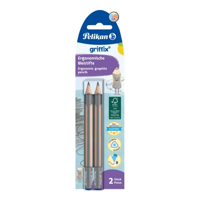 Pelikan griffix Bleistift B Dreikant weich
