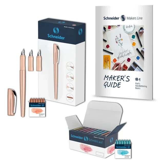 Schneider Callissima Kalligraphie-Set pastell
