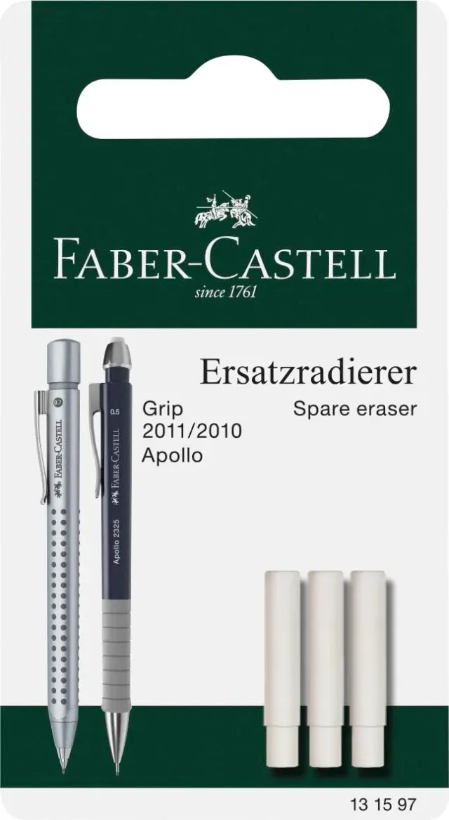 Faber-Castell Grip 2011 Ersatzradierer für Druckbleistift