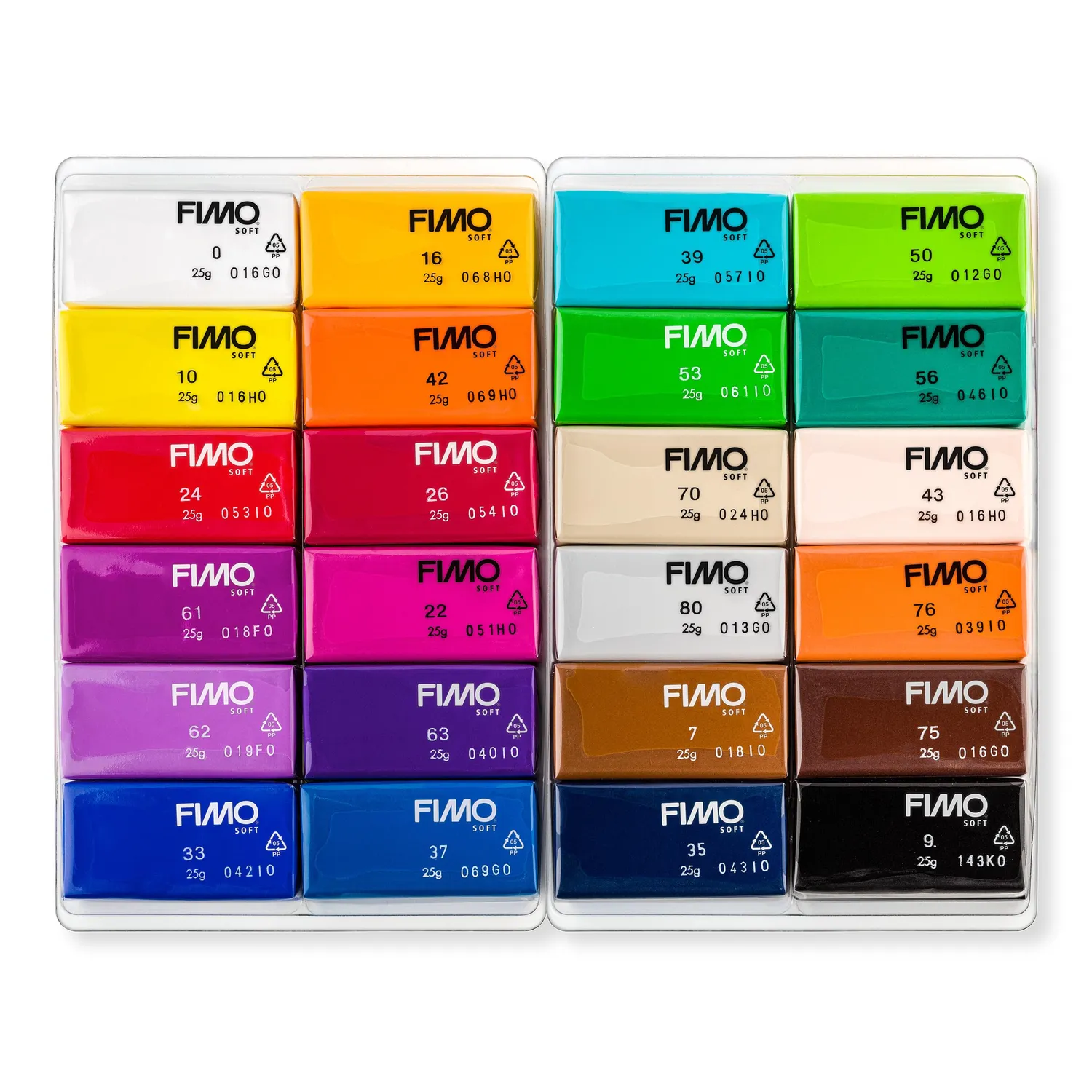 STAEDTLER FIMO soft 8023 Colour Pack Knete
