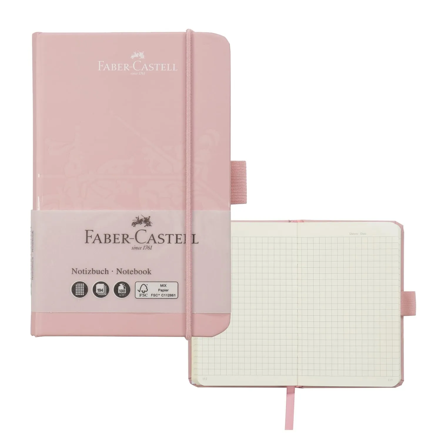 Faber-Castell 44358 Notizbuch kariert 100 g/m²