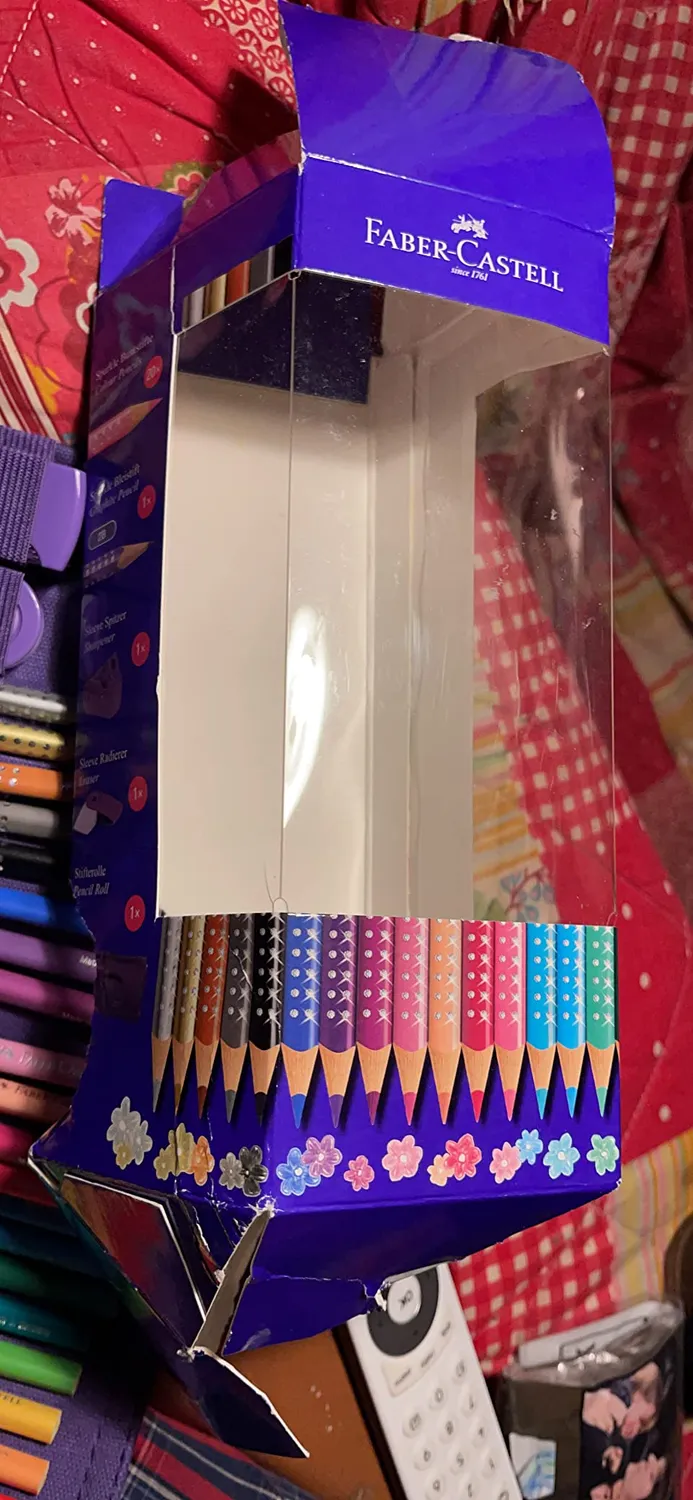 Faber-Castell Sparkle Buntstifte 21er-Set mit Stifterolle