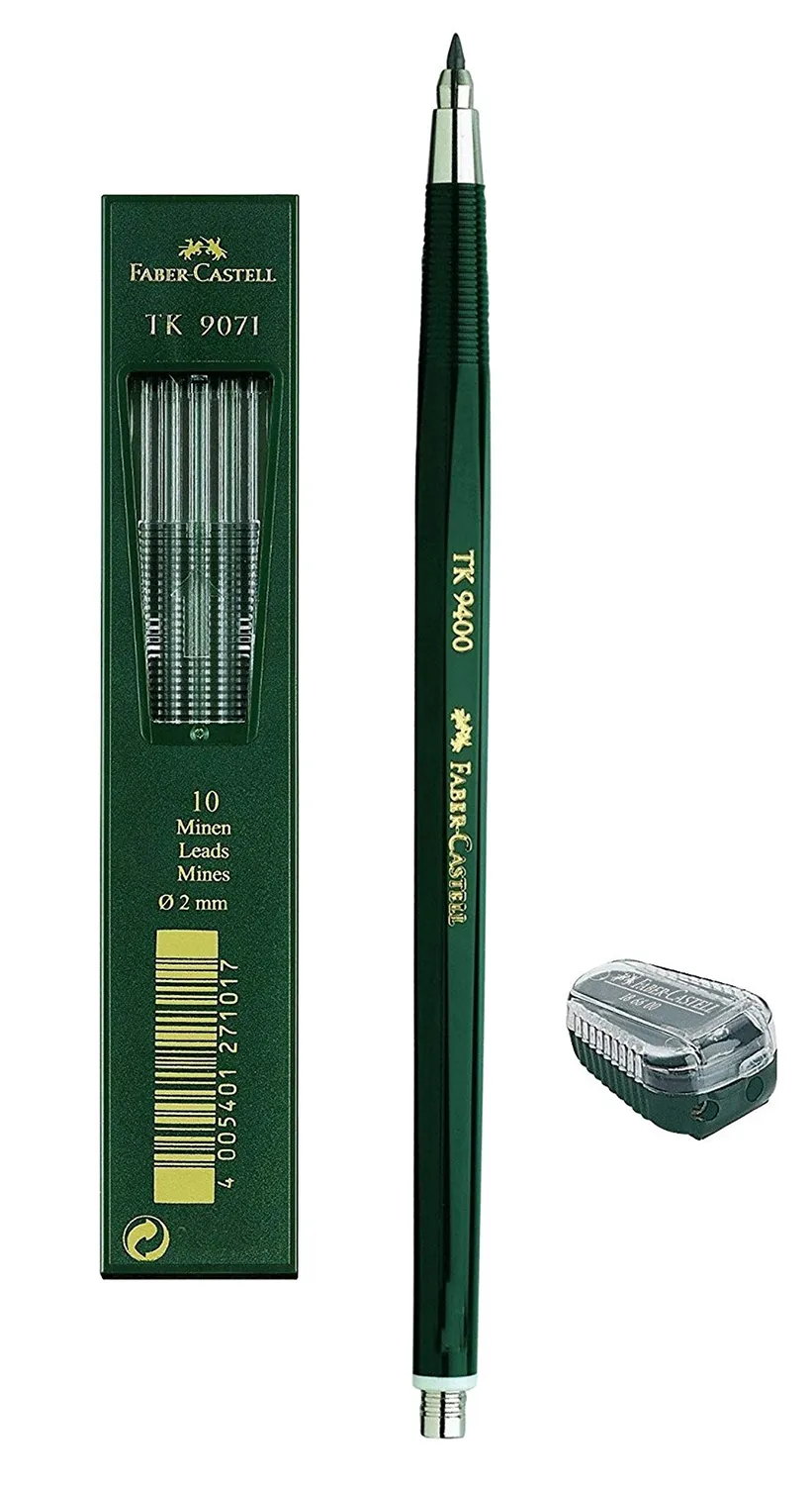 Faber-Castell TK 9400 Fallminenstift 2 mm 2H