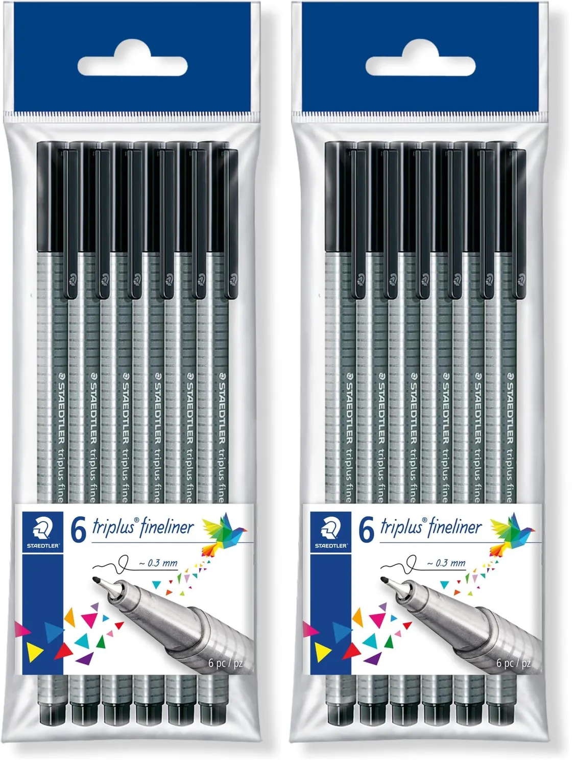 STAEDTLER triplus 334-9 PB6 Fineliner 0,3 mm