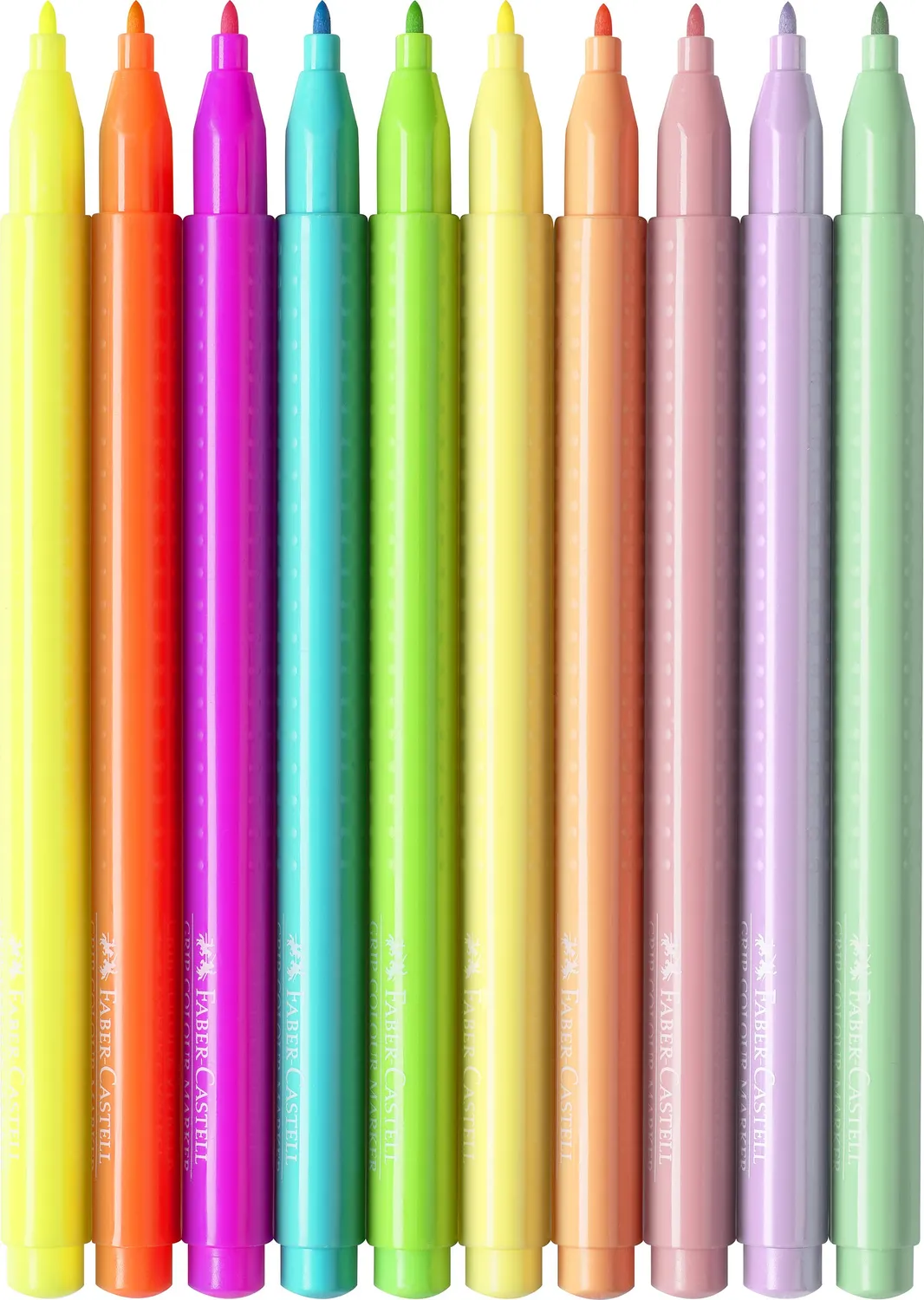 Faber-Castell Grip Colour Marker Neon Pastell
