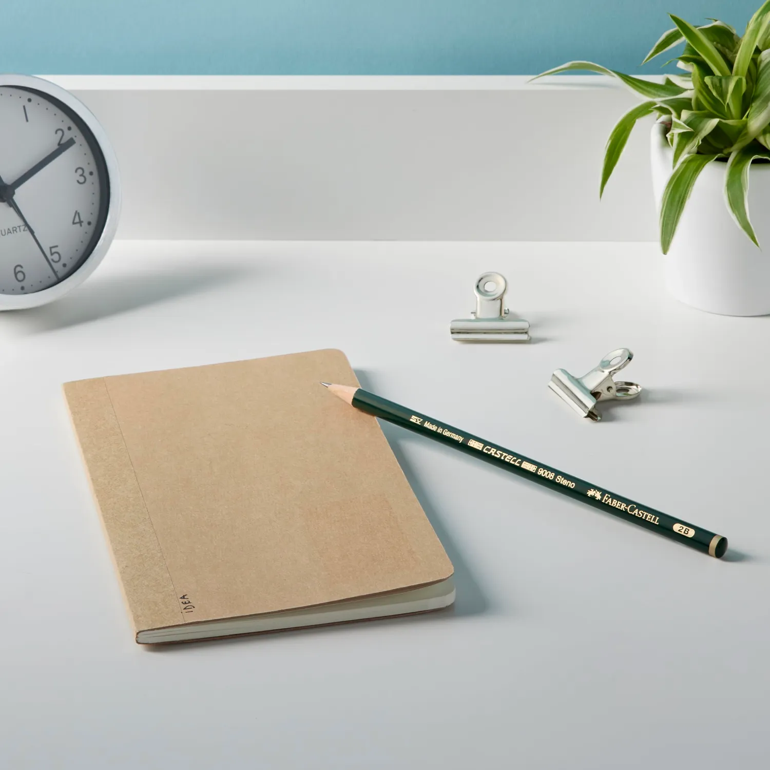 Faber-Castell Castell Steno 9008 Bleistift grün