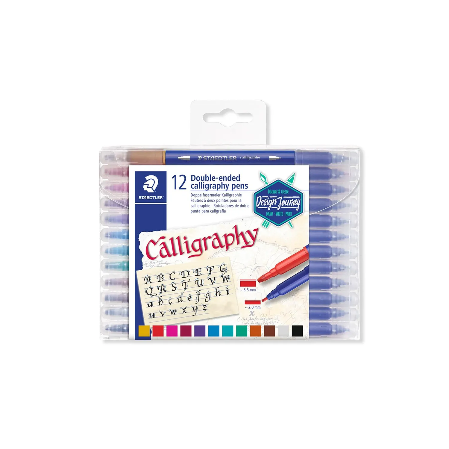 STAEDTLER 3004 Doppelfasermaler Handlettering doppelseitig