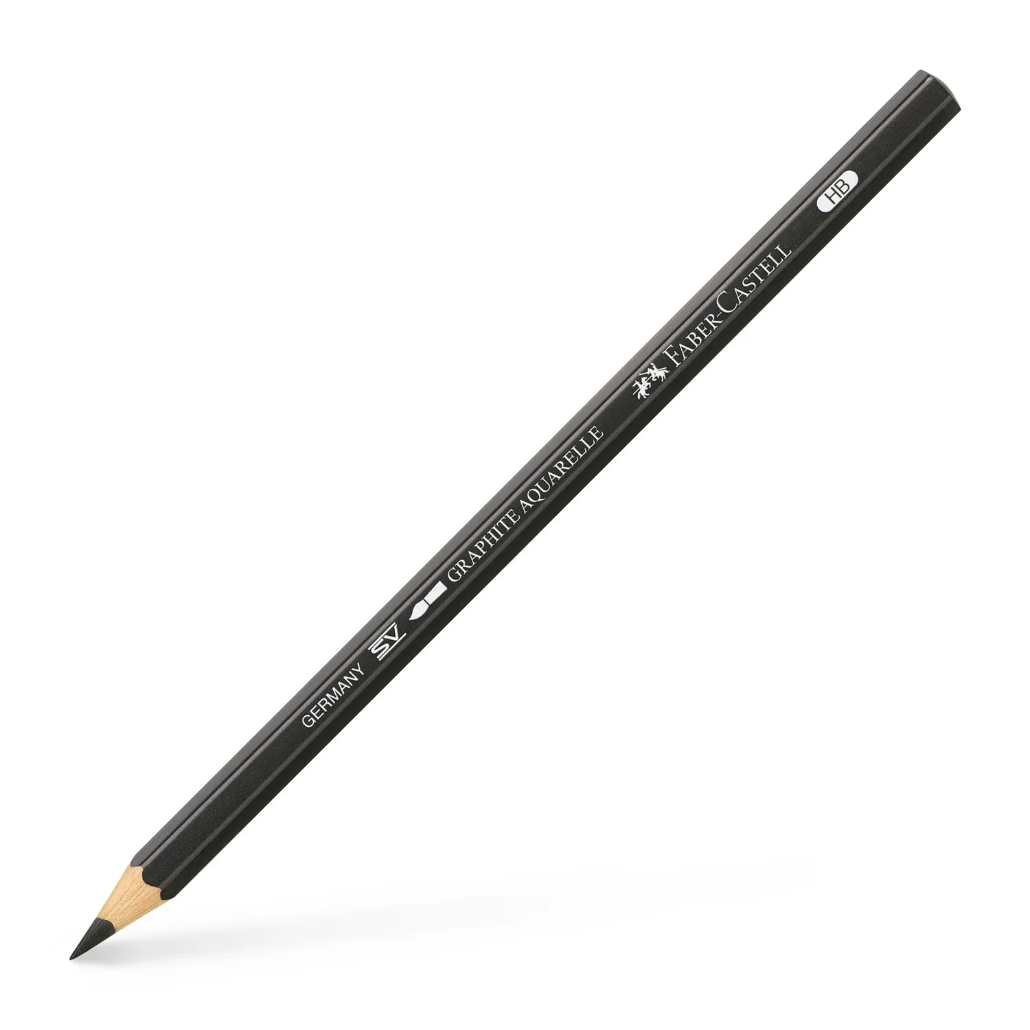 Faber-Castell Graphite Aquarelle Bleistifte 6er Set wasservermalbar