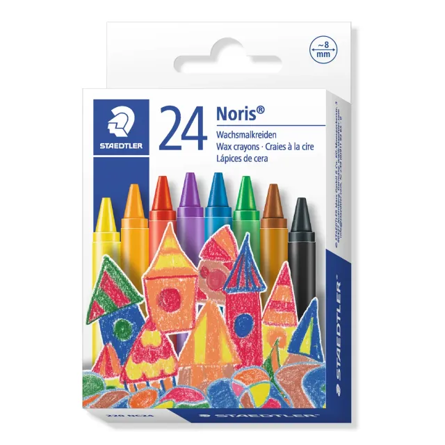 STAEDTLER Noris Club 220 NC24 Wachsmalkreide bruchfest