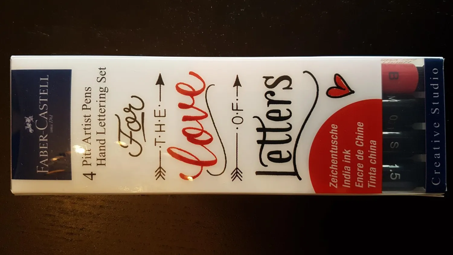 Faber-Castell Pitt Artist Pen Tuschestifte Lettering wasserfest