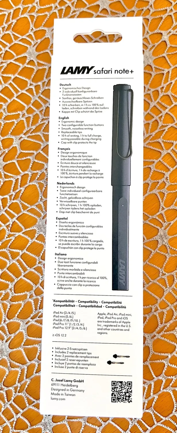 LAMY safari note+ Tablet-Stift nachfüllbar