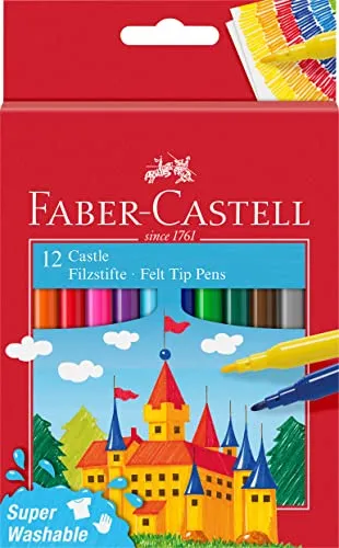 Faber-Castell Castle Filzstifte Kartonetui