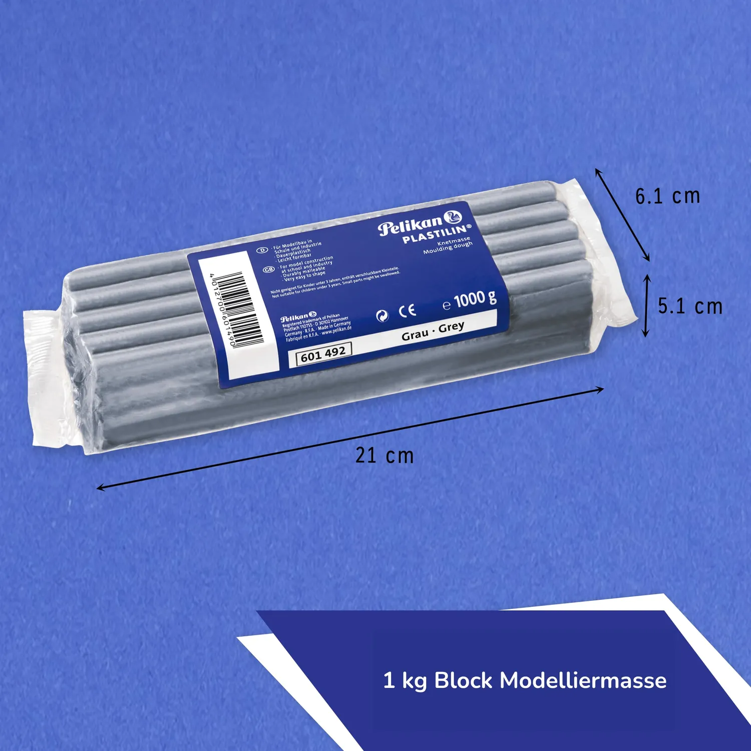 Pelikan 601492 Plastilin Knetmasse 1 kg