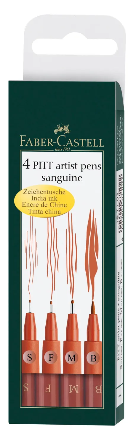 Faber-Castell Pitt Artist Pen Tuschestift wasserfest
