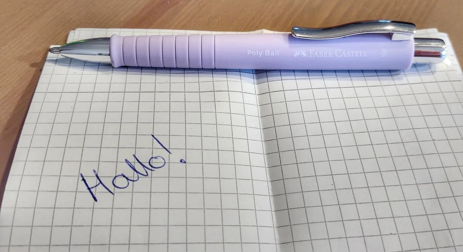 Faber-Castell Poly Ball Kugelschreiber Sweet Lilac 2er