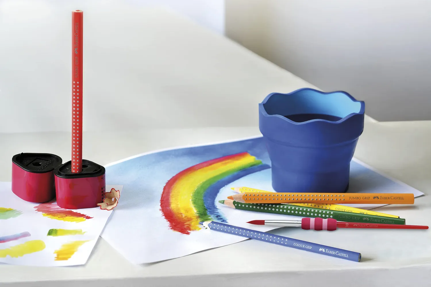 Faber-Castell Colour Grip 183801 Spitzdose dreifach