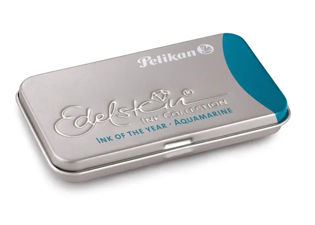 Pelikan Edelstein Aquamarine Tintenpatronen 6er Etui