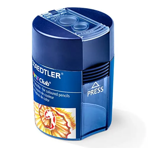 STAEDTLER Noris Club 512 002 Doppelspitzdose mit Deckel