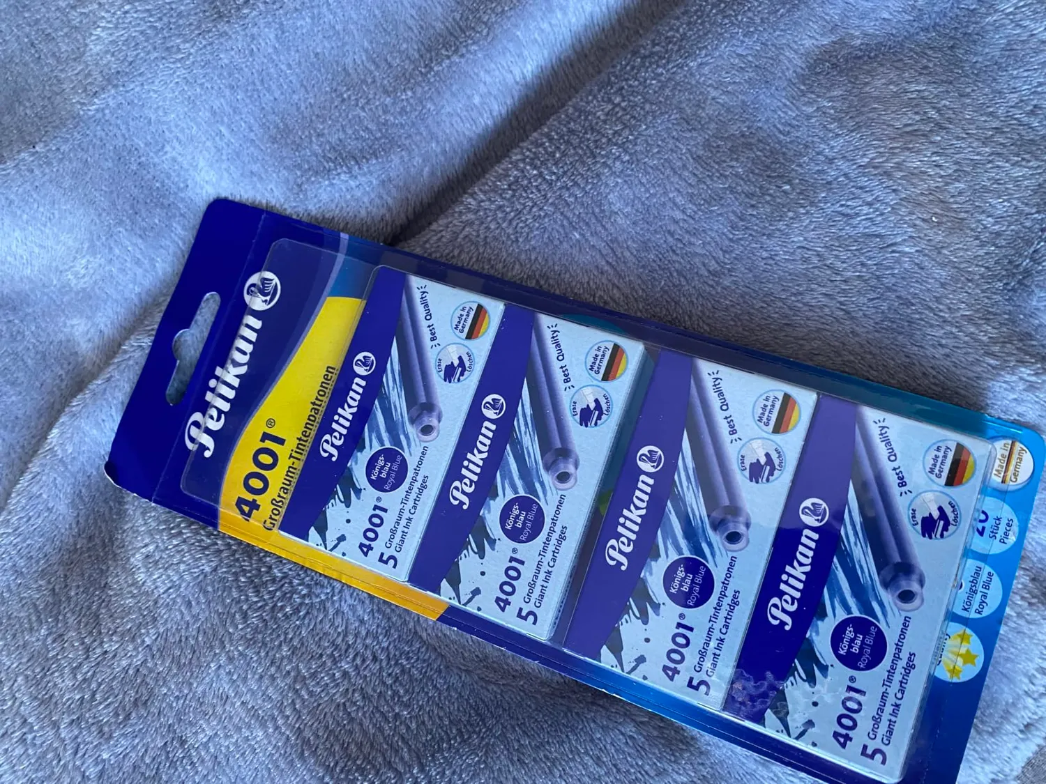 Pelikan 4001 Tintenpatronen Großraum