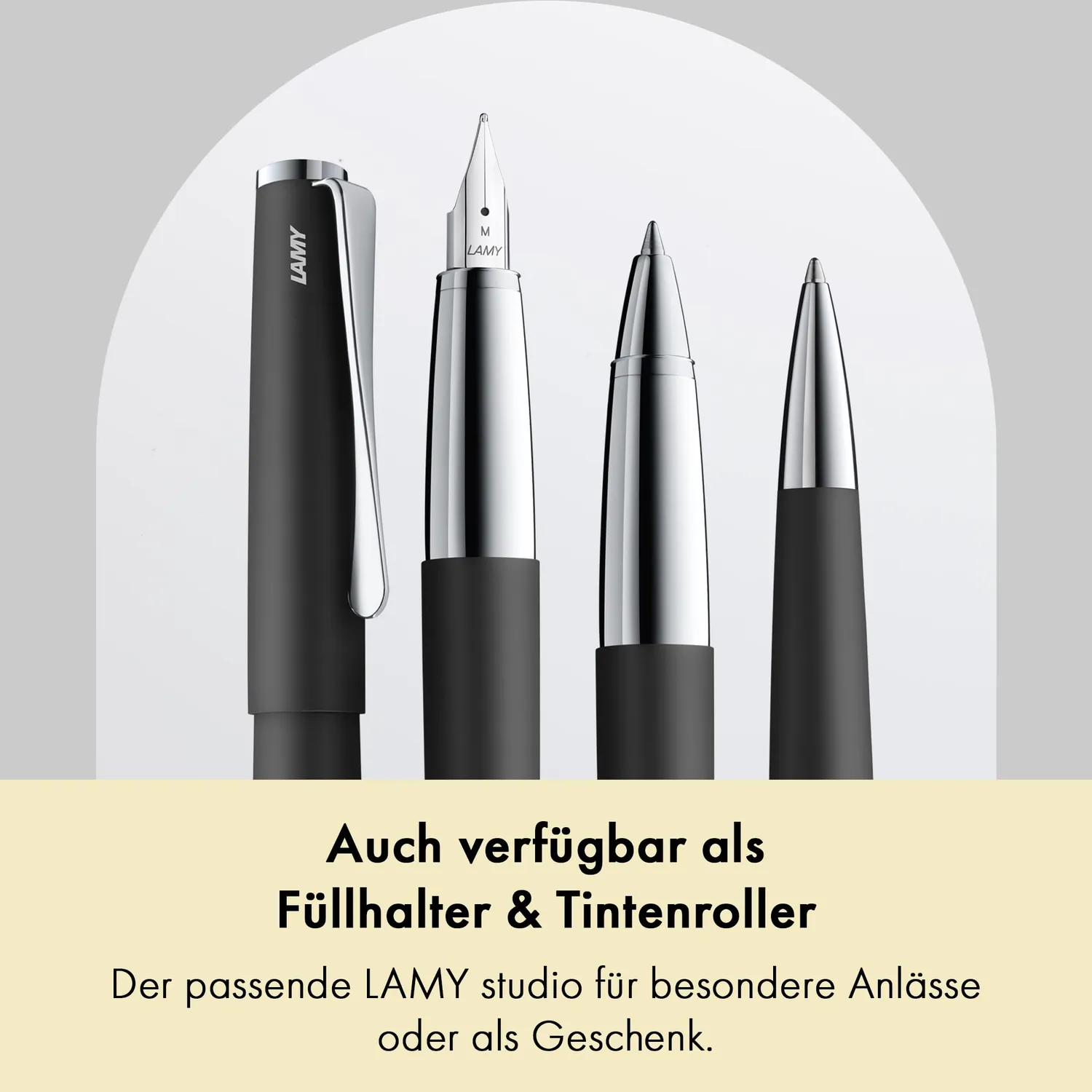 LAMY studio Kugelschreiber M Ganzmetall